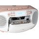 Reflexion RCR2260DAB Radio portable Blanc, Rose