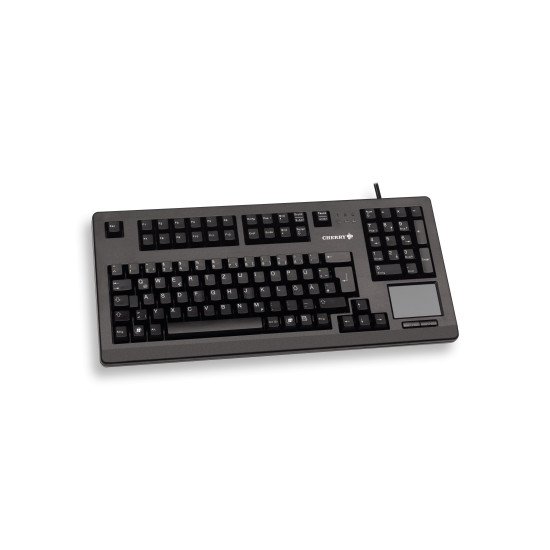 CHERRY TouchBoard G80-11900 Clavier mécanique filaire, touchpad, noir, USB, AZERTY - FR