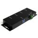 StarTech Hub USB 3.0 industriel à 4 ports - Montable