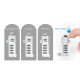 Manhattan Câble antivol universel à combinaison pour ordinateur portable (Noble Wedge®, Nano et K-Slot), 3 en 1, combinaison réinitialisable à 4 chiffres, câble de 1,8 m en acier carbone résistant à la coupe, gaine PVC translucide, argent