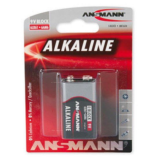 Ansmann 9V E-Block Alcaline
