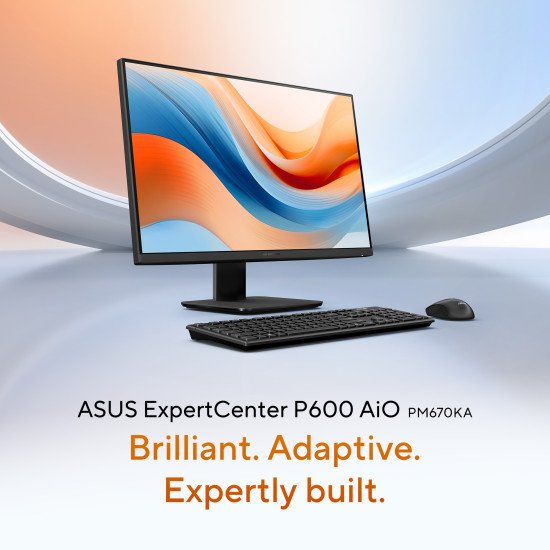 ASUS ExpertCenter P600 AiO PM670KA-BPE011X Copilot+ PC AMD Ryzen AI 7 350 68,6 cm (27") 1920 x 1080 pixels PC All-in-One 16 Go DDR5-SDRAM 512 Go SSD Windows 11 Pro Wi-Fi 6 (802.11ax) Noir