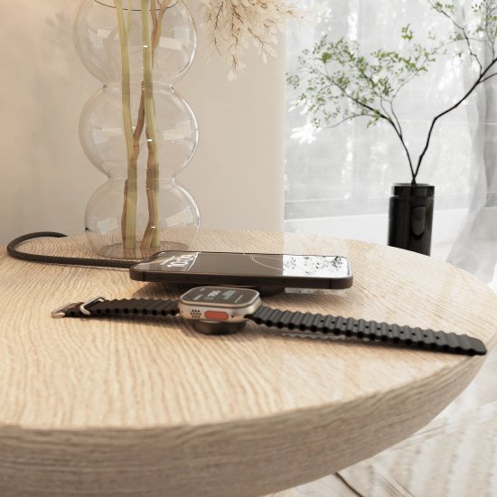 ZENS Pro 2 Smartphone, Casque, Smartwatch Gris, Blanc USB Recharge sans fil Charge rapide Intérieure