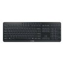 CHERRY Stream keyboard ultimate clavier maison/bureau USB + RF Wireless + Bluetooth QWERTY Anglais Noir