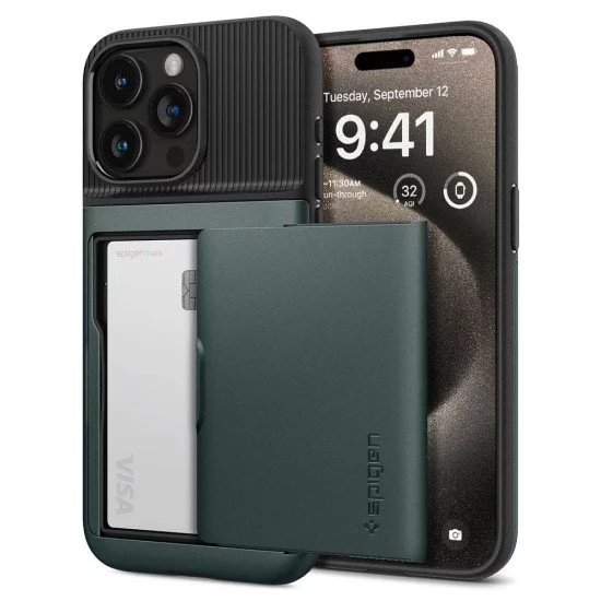 Spigen ACS06592 coque de protection pour téléphones portables 17 cm (6.7") Housse Vert Spigen ACS06592 coque de protection pour téléphones portables 17 cm (6.7") Housse Vert