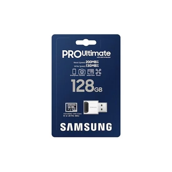 Samsung MB-MY128SB/WW mémoire flash 128 Go MicroSDXC UHS-I Samsung MB-MY128SB/WW mémoire flash 128 Go MicroSDXC UHS-I