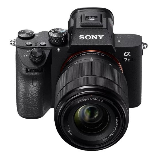 Sony Alpha 7 III Boîtier MILC 24,2 MP Exmor R CMOS 6000 x 4000 pixels Noir