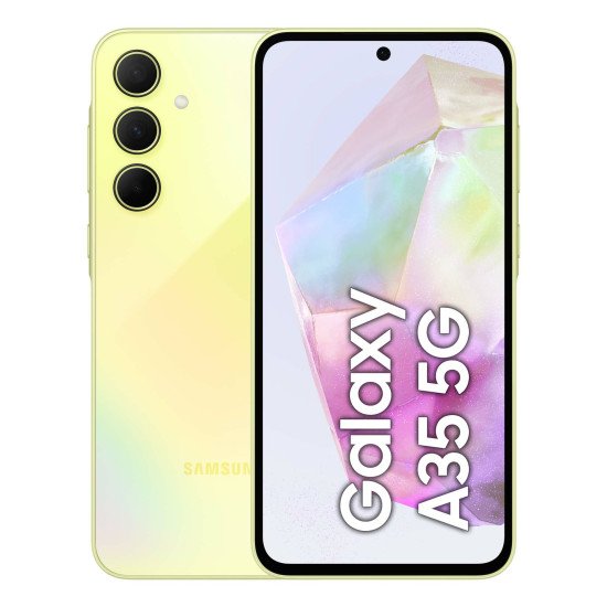Samsung Galaxy A35 5G 16,8 cm (6.6") Double SIM hybride Android 14 USB Type-C 6 Go 128 Go 5000 mAh Jaune