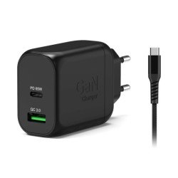 Port Designs 902065EPEU chargeur d'appareils mobiles Ordinateur portable, Tablette, Smartphone Noir Secteur Intérieure