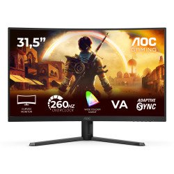 AOC G4 C32G42ZE écran PC 80 cm (31.5") 1920 x 1080 pixels Full HD LED Noir, Rouge