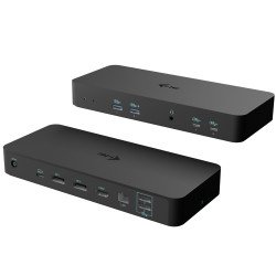 i-tec USB-C Intelligent Triple Display Docking Station + Power Delivery 100W i-tec USB-C Intelligent Triple Display Docking Station + Power Delivery 100W