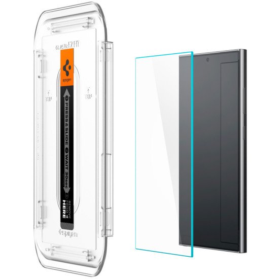 Spigen GLAS.tR EZ Fit HD Protection d'écran transparent Samsung 2 pièce(s)