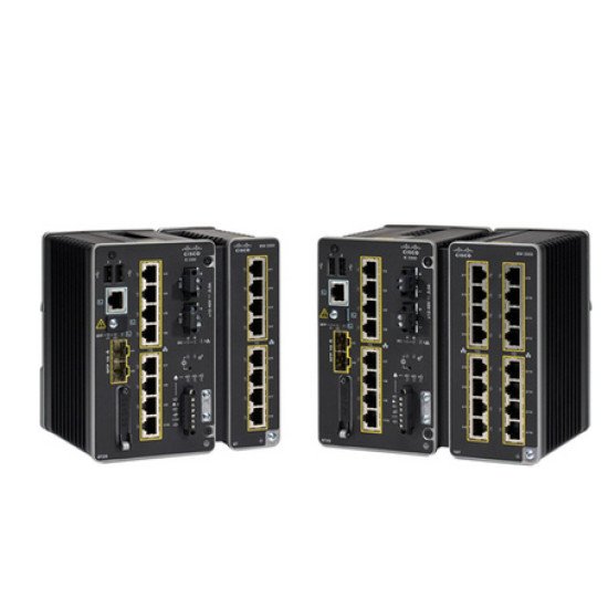 Cisco Catalyst IE3300 Géré L2 10G Ethernet (100/1000/10000) Noir