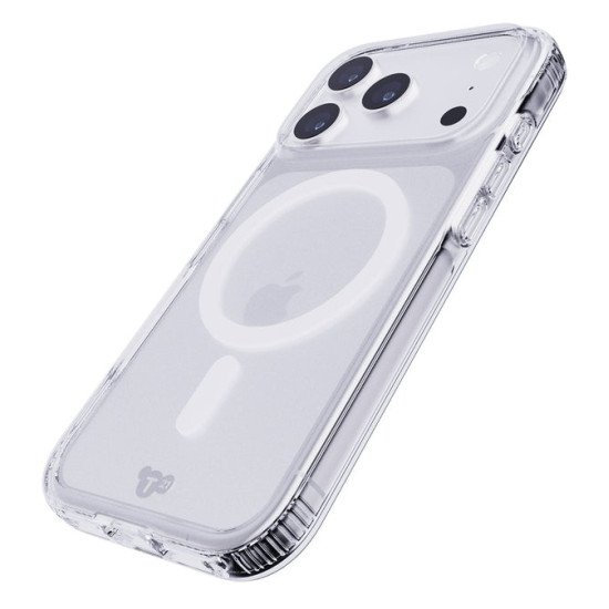 Tech21 EvoClear coque de protection pour téléphones portables 16 cm (6.3") Housse Blanc, Transparent