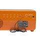 Denver CR-425 Radio portable Horloge Analogique et numérique Orange