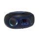 Denver TCL-212BT BLUE Lecteur de CD Lecteur CD portable Noir, Bleu