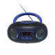 Denver TCL-212BT BLUE Lecteur de CD Lecteur CD portable Noir, Bleu