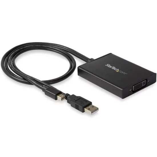 StarTech.com Adaptateur Mini DisplayPort vers DVI Dual-Link alimenté par USB StarTech.com Adaptateur Mini DisplayPort vers DVI Dual-Link alimenté par USB
