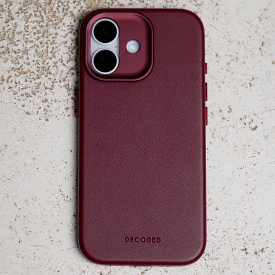 Decoded D26IPO17BC1DY coque de protection pour téléphones portables 16 cm (6.3") Housse Bourgogne