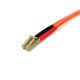 StarTech.com Câble patch à fibre optique duplex 50/125 multimode 2 m LC - LC