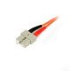 StarTech.com Câble patch à fibre optique duplex 50/125 multimode 2 m LC - SC