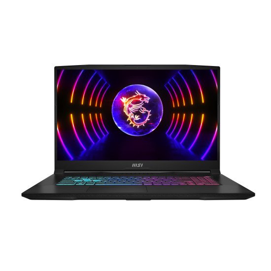 MSI Katana 17 B13UCRK-1426 Intel® Core™ i5 i5-13420H Ordinateur portable 43,9 cm (17.3") Full HD 16 Go DDR5-SDRAM 512 Go SSD NVIDIA GeForce RTX 3050 Wi-Fi 6E (802.11ax) DOS gratuit Noir