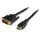 StarTech.com 15ft HDMI - DVI-D 4,6 m Noir