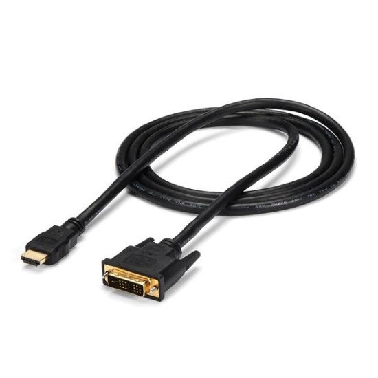 StarTech.com Câble HDMI® vers DVI-D de 1,8m - Mâle / Mâle - Noir