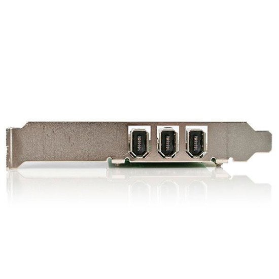 StarTech.com Carte Adaptateur PCI vers 4 Ports FireWire400 1394a 6 Broches