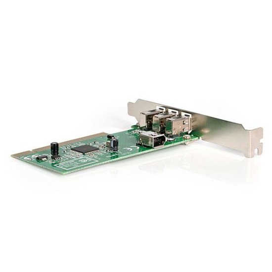 StarTech.com Carte Adaptateur PCI vers 4 Ports FireWire400 1394a 6 Broches