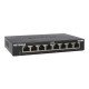 Netgear GS308-300PES commutateur réseau Non-géré L2 Gigabit Ethernet (10/100/1000) Noir