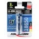 Ansmann 1307-0001 pile domestique Batterie rechargeable 18650 Lithium-Ion (Li-Ion) Ansmann 1307-0001 pile domestique Batterie rechargeable 18650 Lithium-Ion (Li-Ion)