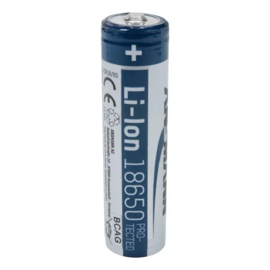 Ansmann 1307-0001 pile domestique Batterie rechargeable 18650 Lithium-Ion (Li-Ion) Ansmann 1307-0001 pile domestique Batterie rechargeable 18650 Lithium-Ion (Li-Ion)