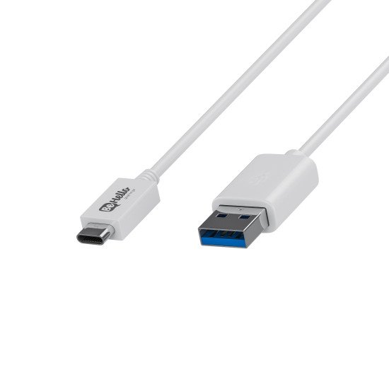 BeHello BEHCBL00031 câble USB 1 m USB 3.2 Gen 1 (3.1 Gen 1) USB A USB C Blanc