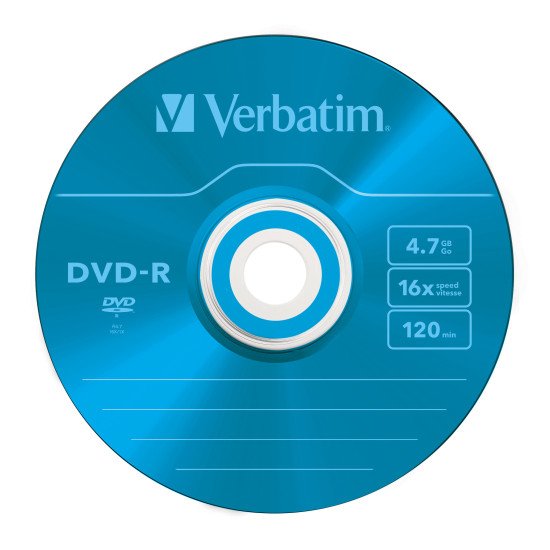 Verbatim DVD-R Colour 4,7 Go 5 pièce(s)