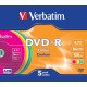 Verbatim DVD-R Colour 4,7 Go 5 pièce(s)