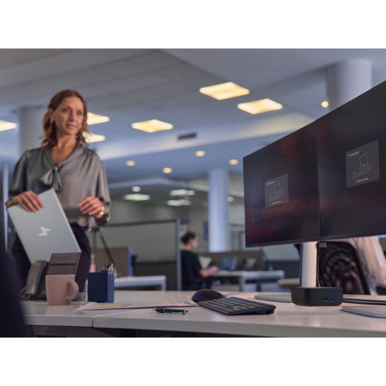 HP USB-C 100W G6 Dock Avec fil USB 3.2 Gen 2 (3.1 Gen 2) Type-C Noir