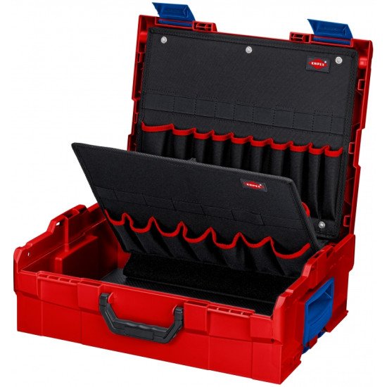 Knipex 00 21 19 LB Boîte à outils Noir, Rouge Synthétique ABS