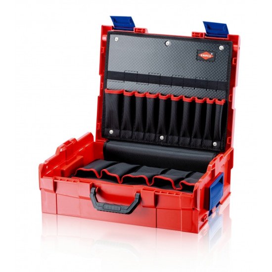 Knipex 00 21 19 LB Boîte à outils Noir, Rouge Synthétique ABS