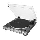 Audio-Technica AT-LP60XUSB Tourne-disque entraîné par courroie Gris, Métallique Complètement automatique Audio-Technica AT-LP60XUSB Tourne-disque entraîné par courroie Gris, Métallique Complètement automatique