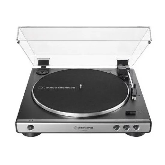 Audio-Technica AT-LP60XUSB Tourne-disque entraîné par courroie Gris, Métallique Complètement automatique Audio-Technica AT-LP60XUSB Tourne-disque entraîné par courroie Gris, Métallique Complètement automatique