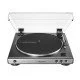 Audio-Technica AT-LP60XUSB Tourne-disque entraîné par courroie Gris, Métallique Complètement automatique Audio-Technica AT-LP60XUSB Tourne-disque entraîné par courroie Gris, Métallique Complètement automatique