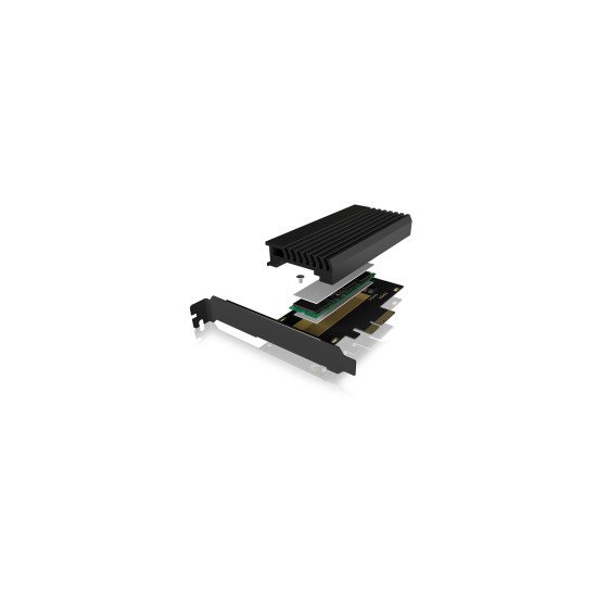 ICY BOX IB-PCI214M2-HSL carte et adaptateur d'interfaces Interne M.2
