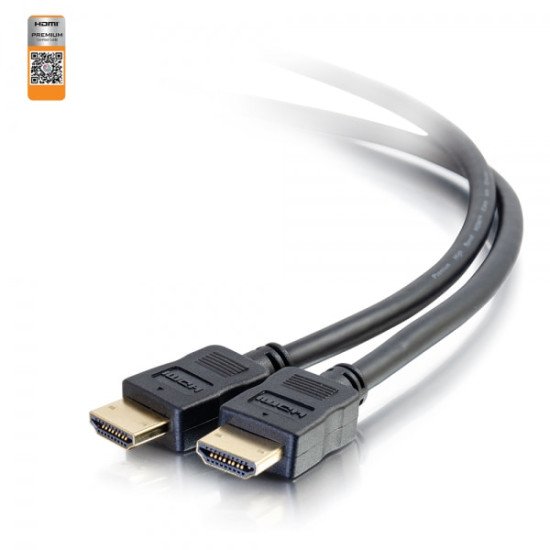 C2G 2 m Câble HDMI(R) Premium haut débit vers Ethernet - 4K 60 Hz