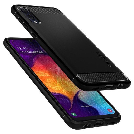 Spigen Rugged Armor coque de protection pour téléphones portables Housse Noir Spigen Rugged Armor coque de protection pour téléphones portables Housse Noir