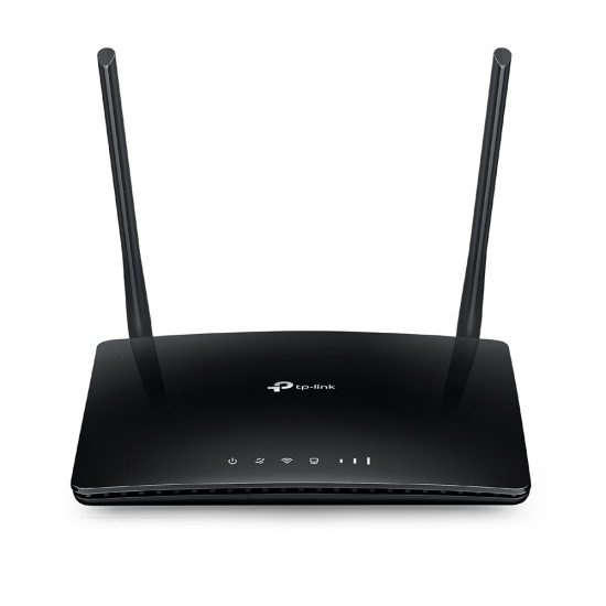 TP-LINK TL-MR6400 V4 routeur sans fil Monobande (2,4 GHz) Fast Ethernet 3G 4G Noir