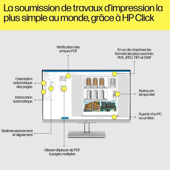 HP Designjet Imprimante multifonction T2600dr PostScript de 36 pouces HP Designjet Imprimante multifonction T2600dr PostScript de 36 pouces