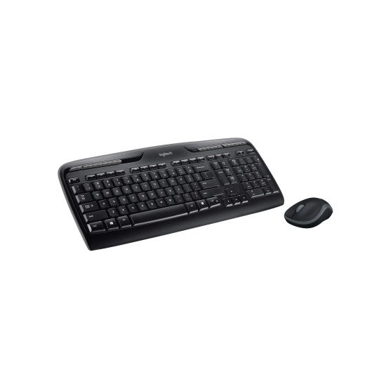 Logitech MK330 clavier RF sans fil QWERTY Espagnole Noir, Gris
