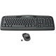 Logitech MK330 clavier RF sans fil QWERTY Espagnole Noir, Gris