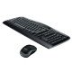 Logitech MK330 clavier RF sans fil QWERTY Espagnole Noir, Gris